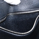 BALENCIAGA Every day Tote Bag Leather 2way Black Silver 551815 Auth 168501-12