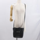 BALENCIAGA Every day Tote Bag Leather 2way Black Silver 551815 Auth 168501-24