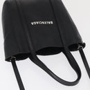 BALENCIAGA Every day Tote Bag Leather 2way Black Silver 551815 Auth 168501-6
