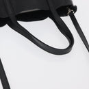 BALENCIAGA Every day Tote Bag Leather 2way Black Silver 551815 Auth 168501-7
