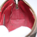 LOUIS VUITTON Damier Ebene Pochette Cosmetic PM Pouch N47516 LV Auth 168508-15