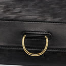 LOUIS VUITTON Epi Jena Clutch Bag Black M52722 LV Auth 168511-17