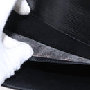 LOUIS VUITTON Epi Jena Clutch Bag Black M52722 LV Auth 168511-11