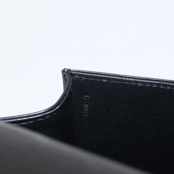 LOUIS VUITTON Epi Jena Clutch Bag Black M52722 LV Auth 168511