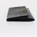 LOUIS VUITTON Epi Jena Clutch Bag Black M52722 LV Auth 168511-4