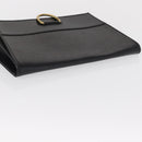 LOUIS VUITTON Epi Jena Clutch Bag Black M52722 LV Auth 168511-5