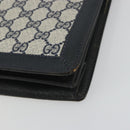 GUCCI GG Supreme Aktentasche PVC Navy Gold 904 20 002 Auth 168514-9
