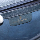 GUCCI GG Supreme Business Bag PVC Navy Gold 904 20 002 Auth 168514-18