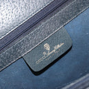 GUCCI GG Supreme Aktentasche PVC Navy Gold 904 20 002 Auth 168514-19