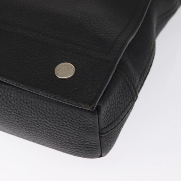 BALLY Shoulder Bag Leather Black Auth 168517