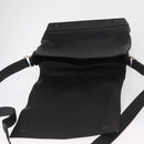 BALLY Shoulder Bag Leather Black Auth 168517-14