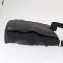 BALLY Shoulder Bag Leather Black Auth 168517-4