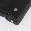 BALLY Shoulder Bag Leather Black Auth 168517-9