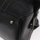 MCM Hand Bag Leather Black Auth 168518-13