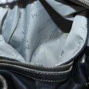 MCM Hand Bag Leather Black Auth 168518-26