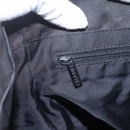 CHANEL New Travel line Tote Bag Nylon Black CC Auth 168519-18