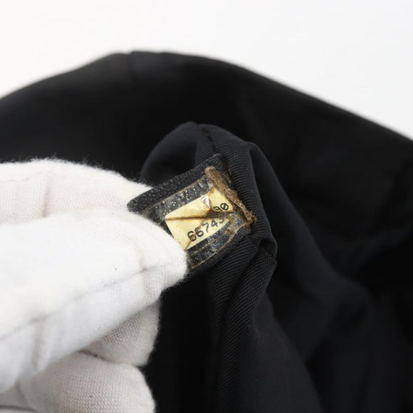 CHANEL New Travel line Tote Bag Nylon Black CC Auth 168519