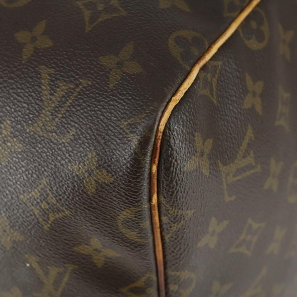 LOUIS VUITTON Monogram Keepall 55 Boston Bag M41424 LV Auth 168527