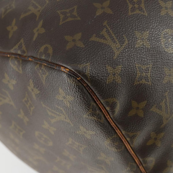 LOUIS VUITTON Monogram Keepall 55 Boston Bag M41424 LV Auth 168527
