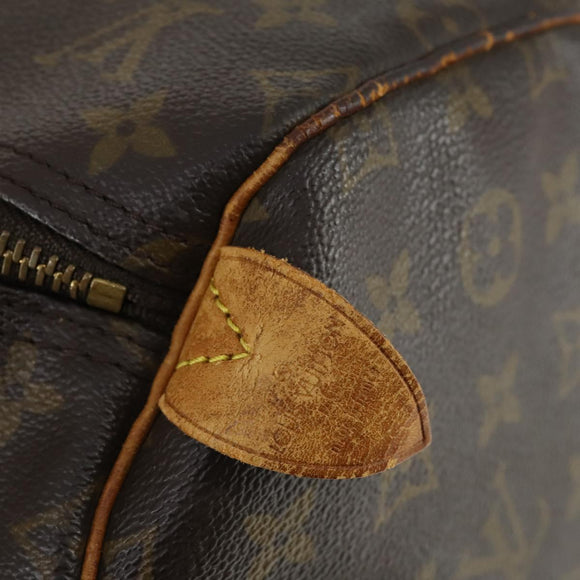 LOUIS VUITTON Monogram Keepall 55 Boston Bag M41424 LV Auth 168527