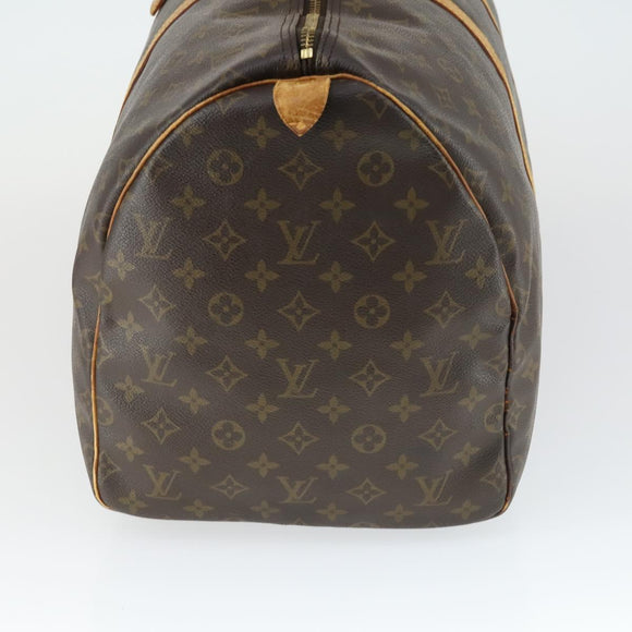 LOUIS VUITTON Monogram Keepall 55 Boston Bag M41424 LV Auth 168527