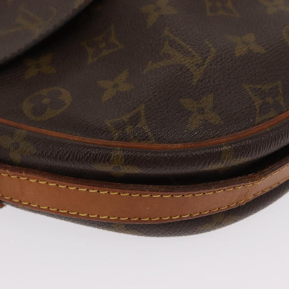 LOUIS VUITTON Monogram Jeune Fille GM Shoulder Bag M51225 LV Auth 168530