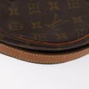 LOUIS VUITTON Monogram Jeune Fille GM Shoulder Bag M51225 LV Auth 168530-15