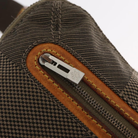 LOUIS VUITTON Damier Geant Arche Waist Bag Khaki M93022 LV Auth 168537