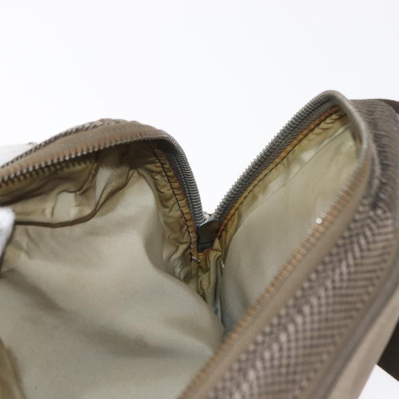 LOUIS VUITTON Damier Geant Arche Waist Bag Khaki M93022 LV Auth 168537