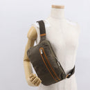 LOUIS VUITTON Damier Geant Arche Waist Bag Khaki M93022 LV Auth 168537-24