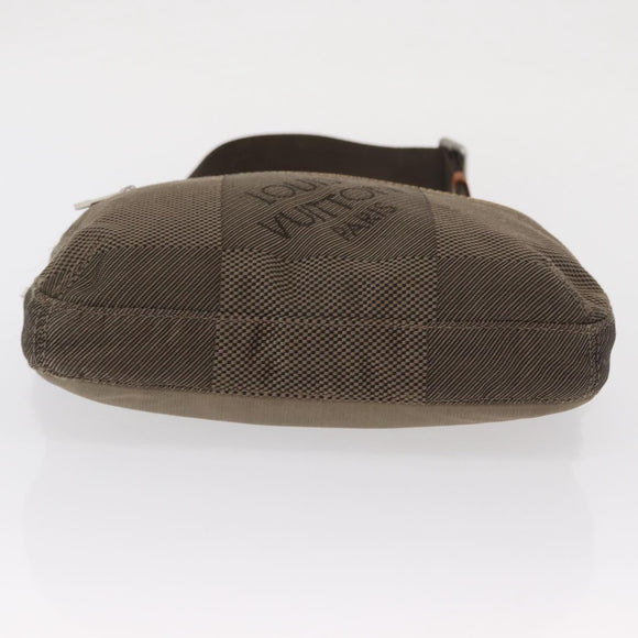 LOUIS VUITTON Damier Geant Arche Waist Bag Khaki M93022 LV Auth 168537