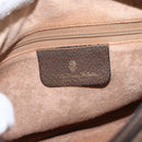 GUCCI GG Supreme Web Sherry Line Bag PVC Beige Gold 89 02 034 Auth 168543-18