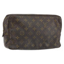 LOUIS VUITTON Monogram Trousse Toilette 28 Clutch Bag M47522 LV Auth 168549-1