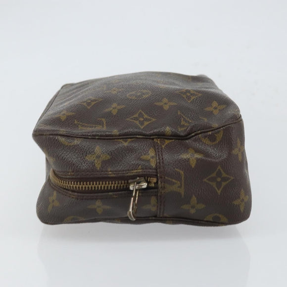 LOUIS VUITTON Monogram Trousse Toilette 28 Clutch Bag M47522 LV Auth 168549
