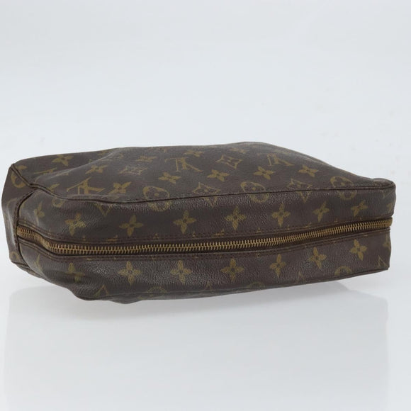 LOUIS VUITTON Monogram Trousse Toilette 28 Clutch Bag M47522 LV Auth 168549