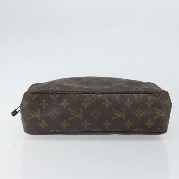 LOUIS VUITTON Monogram Trousse Toilette 28 Clutch Bag M47522 LV Auth 168549