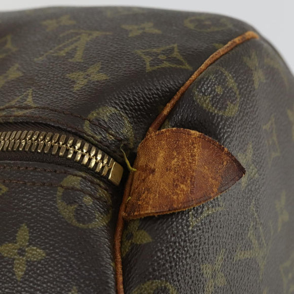 LOUIS VUITTON Monogram Keepall 50 Boston Bag M41426 LV Auth 168555