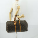 LOUIS VUITTON Monogram Keepall 50 Boston Bag M41426 LV Auth 168555-23