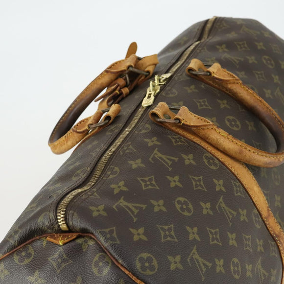 LOUIS VUITTON Monogram Keepall 50 Boston Bag M41426 LV Auth 168555