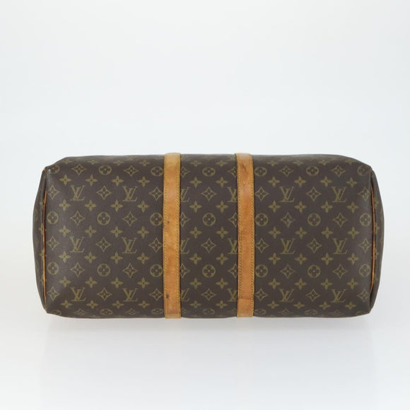 LOUIS VUITTON Monogram Keepall 50 Boston Bag M41426 LV Auth 168555