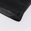CHANEL Bicolore Business Bag Caviar Skin Black Gold CC Auth 168561-17