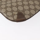 GUCCI GG Supreme Web Sherry Line Shoulder Bag PVC Beige 904 02 026 Auth 168565-13