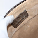 GUCCI GG Supreme Web Sherry Line Shoulder Bag PVC Beige 904 02 026 Auth 168565-17