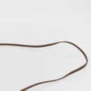 GUCCI GG Supreme Web Sherry Line Shoulder Bag PVC Beige 904 02 026 Auth 168565-9