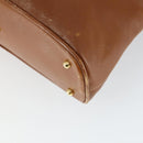 GUCCI Bamboe Handtas Leer 2way Bruin Goud 000 122 0290 Auth 168572-14