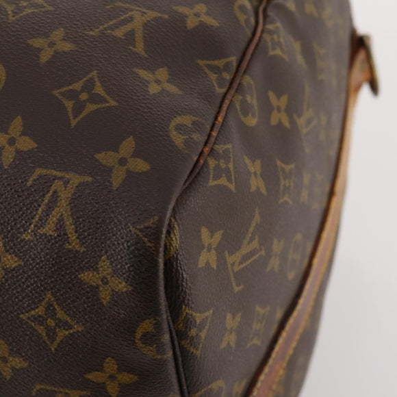 LOUIS VUITTON Monogram Keepall Bandouliere 55 Boston Bag M41414 LV Auth 168573
