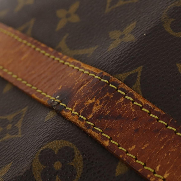 LOUIS VUITTON Monogram Keepall Bandouliere 55 Boston Bag M41414 LV Auth 168573