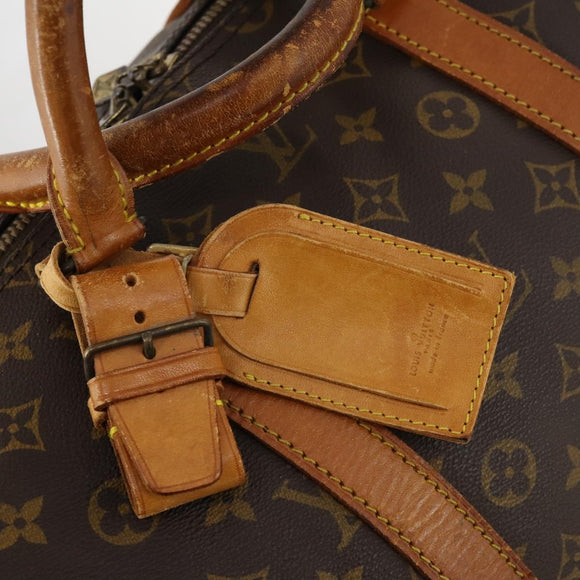 LOUIS VUITTON Monogram Keepall Bandouliere 55 Boston Bag M41414 LV Auth 168573