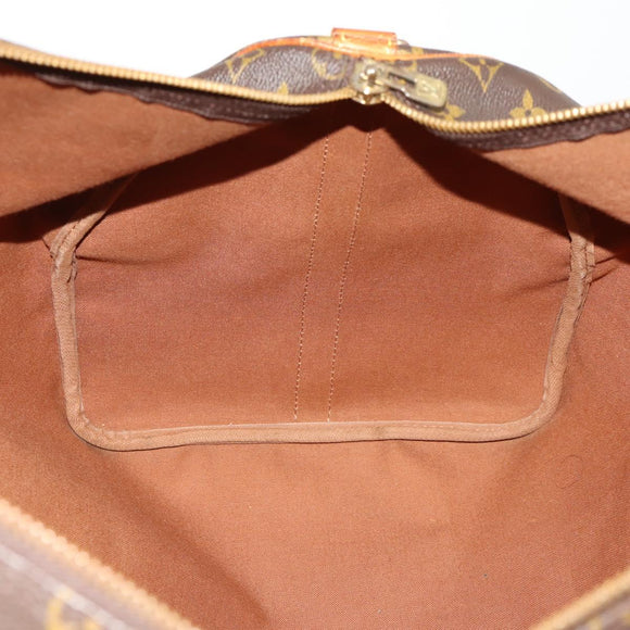 LOUIS VUITTON Monogram Keepall Bandouliere 55 Boston Bag M41414 LV Auth 168573