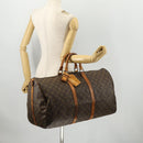LOUIS VUITTON Monogram Keepall Bandouliere 55 Boston Bag M41414 LV Auth 168573-23